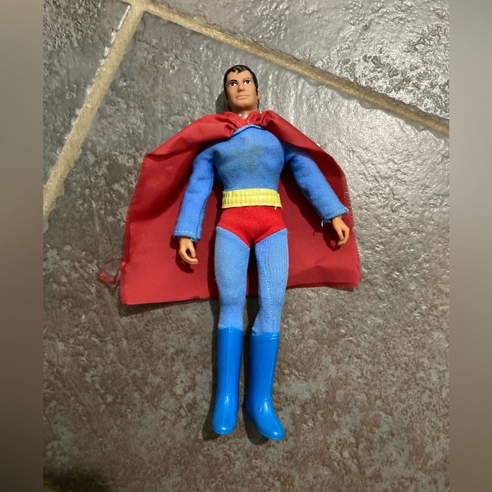 Vintage 1974 Mego Corp Superman Action Figure